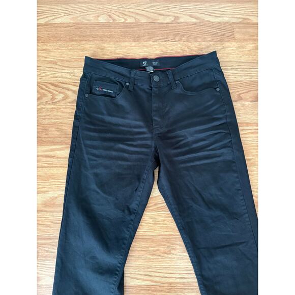 Fried Denim Men’s Black Jeans Sz 32/32 Slim Fit All Black - Picture 2 of 6